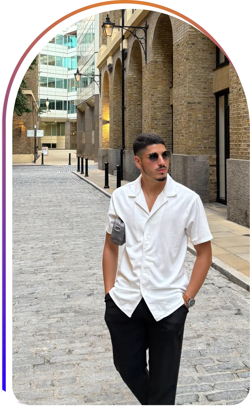 About profile - professional portrait